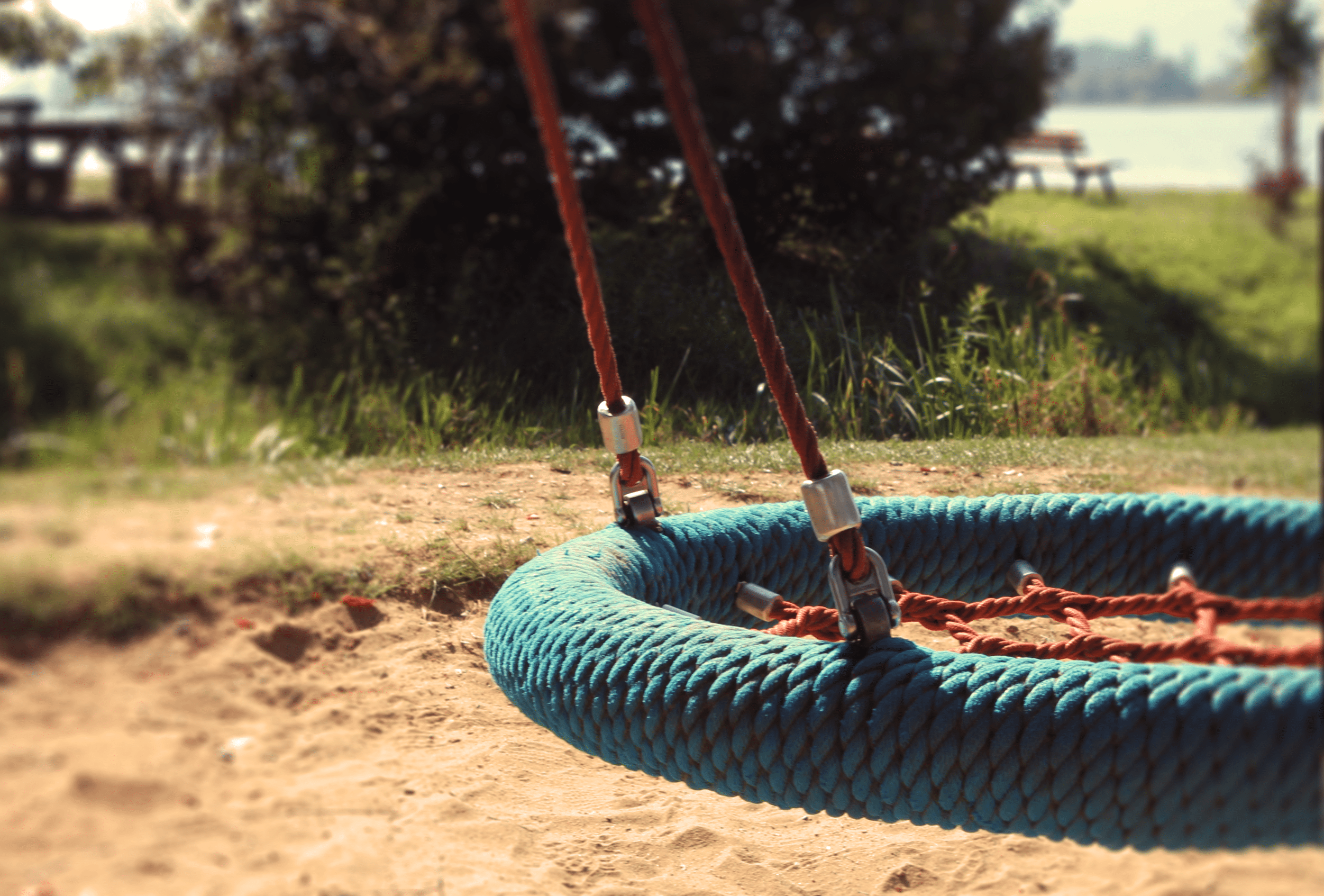 camping markelfingen spielplatz schaukel B